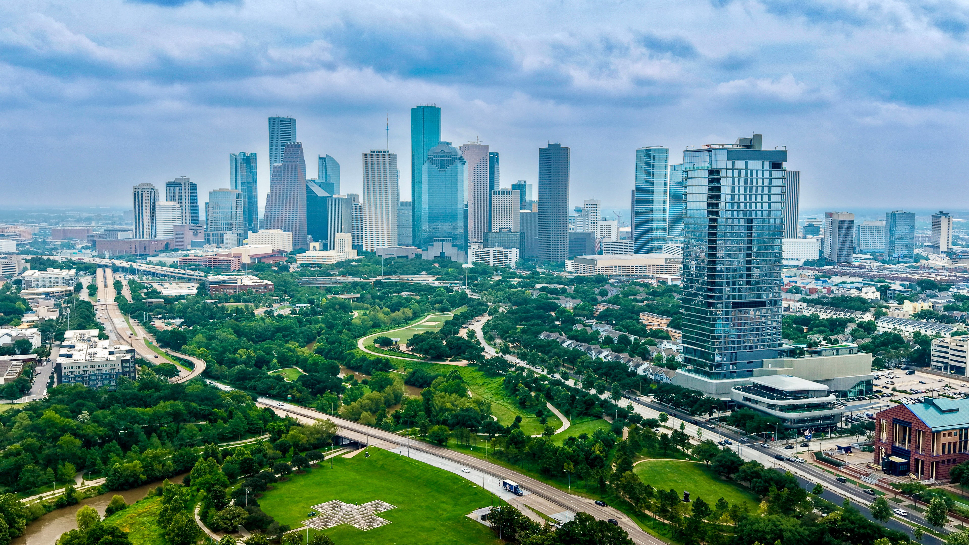 Aerial drone photography by Clean Cut Shots — FAA Part 107 certified, Houston TX