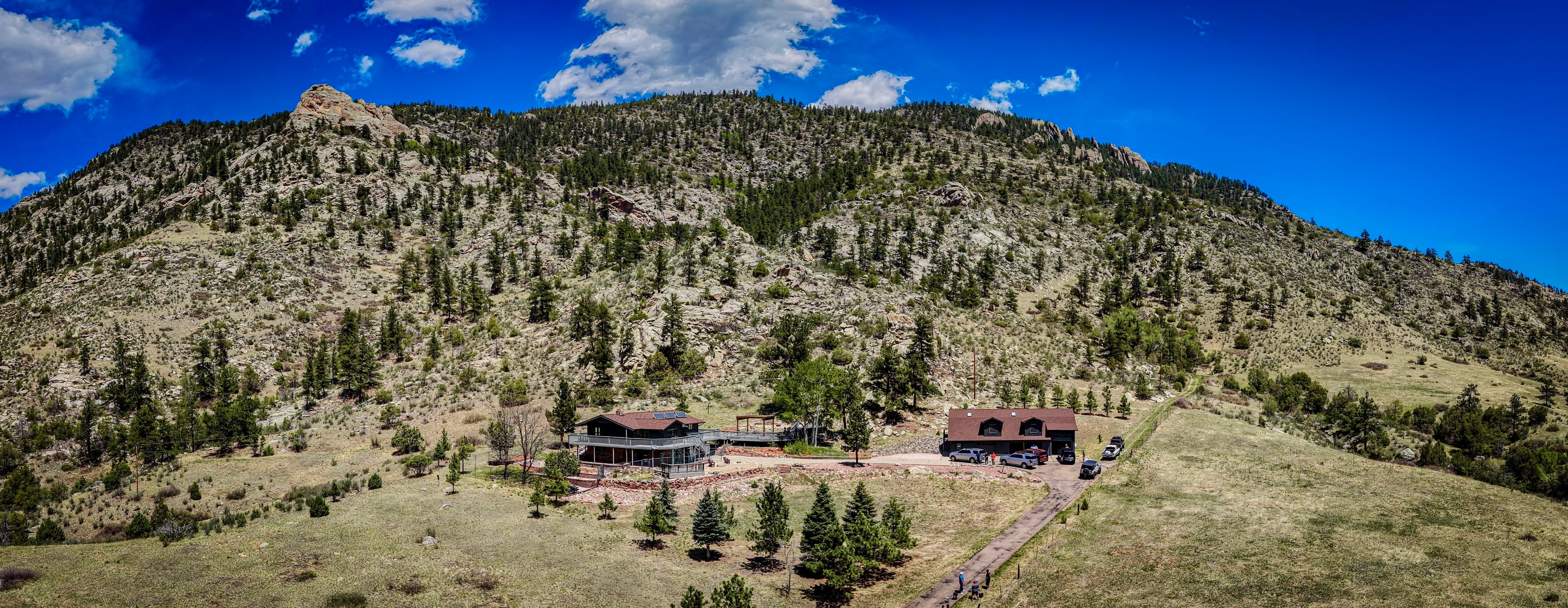 Real estate listing — aerial exterior